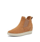 SOREL WOMEN'S OUT N ABOUT SLIP-ON WEDGE NL4911-253 SIZE 5 TAWNY BUFF/CHALK - Brand New