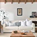 Basic HOME Hotel-Style 26x26 Goose Feather Down Euro Pillow Insert 2-Pack - Brand New