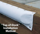 Taylor Made Products XL White Premium Dock and Post Bumper 8" W x 3-1/4"D - Brand New