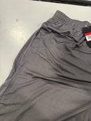 JUMP START CLASSIC POLY TECH LOUNGE SHORTS - SIZE: MEN XL - GRAY - Like New