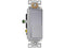 ENERLITES 3-WAY DECORATOR PADDLE LIGHT SWITCH 93150-SV-10PCS - SILVER - Brand New