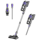 FUNCCUBE CORDLESS VACUUM CLEANER RECHARGEABLE BATTERY VC7238 - GRAY/PURPLE - Like New