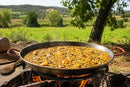La Ideal Enamelled Paella Pan, Black, 38 cm - Brand New