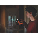 BLACK+DECKER 20V MAX LED WORK LIGHT BDCF20 - TOOL ONLY - ORANGE/BLACK - Like New