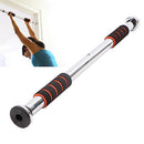Fitness Workout Chin Up Upper Body Workout with Comfort Grips Punch - Silver - Brand New