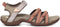 4266 Teva Women's Tirra Sandal Stacks Tan/Orange 9 Like New