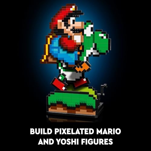 LEGO Super Mario World: Mario & Yoshi Building Set for Adults, 18+ 71438 - Brand New