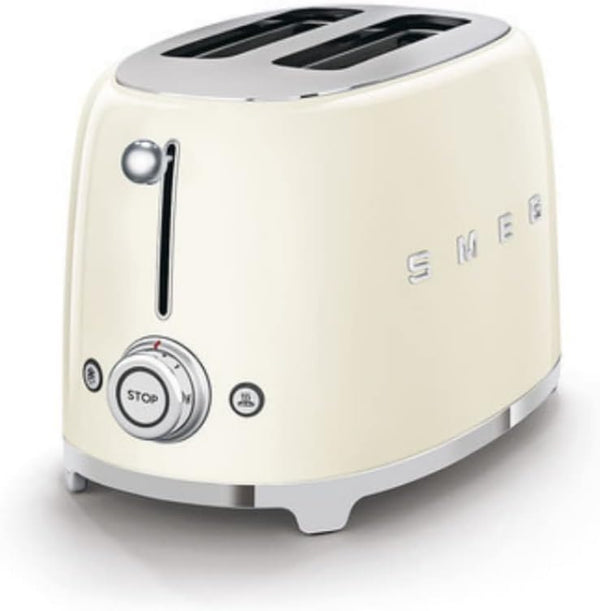 SMEG 2 Slice Retro Toaster - CREAM - Like New