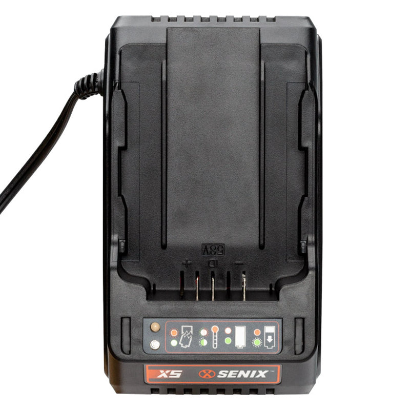 SENIX 58 VOLT MAX LITHIUM ION BATTERY CHARGER POWER STATION - BLACK - Like New