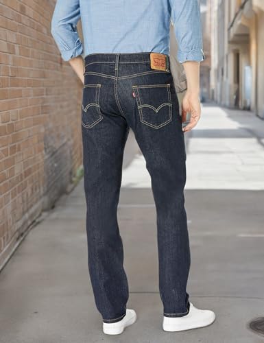 LEVI'S MEN 514 STRAIGHT FIT CUT JEANS ADVANCED STRETCH 34W X 29L - NEW - Brand New