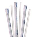 7.75" Wrapped White Jumbo Paper Straws 3,200 ct - B07GL3DKBJ - Brand New