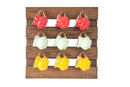 Coffee Mug Holder Mug Rack Wall Mounted 9 Cup Hangers Hanging Decor BROWN - Brand New