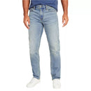 BLU ROCK MEN'S FLEX STRETCH SLIM STRAIGHT JEANS - SIZE: MEN 42X31 - LIGHT BLUE - Brand New