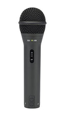 SAMSON Q2U USB/XLR DYNAMIC MICROPHONE RECORDING SAQ2UTB - BLACK - Like New