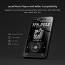INNIOASIS G1 MP3 Player with Bluetooth, WiFi, 4" Full Touch Screen - BLACK - Like New