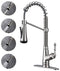 ELLO&ALLO KITCHEN FAUCET PULL DOWN SPRAYER - SLIVER - Like New