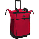 OLYMPIA U.S.A. FASHIONISTA ROLLING SHOPPER TOTE - RED - Like New