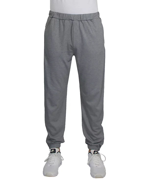 BLUE ICE MEN'S MOISTURE WICKING PERFORMANCE JOGGERS - SIZE: MEN L - CHARCOAL - Brand New