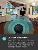 KASA SMART 1080P INDOOR PAN/TILT WIRED SECURITY CAMERA - EC71 - BLACK - Like New
