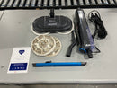 BISSELL SPINWAVE SMARTSTEAM MOP ELECTRIC FLOOR STEAMER LED LIGHTS - BLUE/GRAY - Like New
