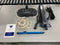 BISSELL SPINWAVE SMARTSTEAM MOP ELECTRIC FLOOR STEAMER LED LIGHTS - BLUE/GRAY - Like New