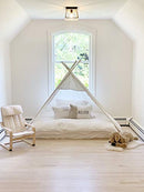 Domestic Objects | Play Tent Bed Canopy Teepee for Mattress 100% Cotton Canvas - Brand New