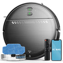 SMART LIFE ROBOT VACUUM AND MOP COMBO, 2-IN-1 ROBOT VACUUM CLEANER - BLACK - Like New