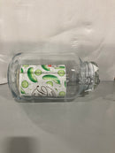 BORMIOLI ROCCO FIDO STORAGE JAR - WIRE BAIL - 4LITER - CLEAR - Brand New