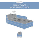SureFit Deluxe Pet Chaise Cover Furniture Protector Bumper Chocolate - Brand New