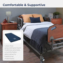 Drive Medical 15076 Decompressing Foam Mattress Pressure-Relief Support - Blue - Brand New