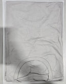 GENERIC UNI-SEX T-SHIRT 71% RAYON, 25% POLYAMIDE, 4% SPANDEX -  L - LIGHT GRAY - Like New