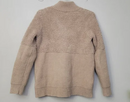 BAREFOOT DREAMS COZYCHIC MIXED SHEARLING PULLOVER - SIZE: WOMEN S - TAUPE - Brand New