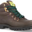 JIM GREEN Razorback Boots for Men Lace-Up Water Resistant Full Grain (Brown) 9.5 - Like New