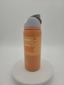 OWALA FREESIP 32OZ STAINLESS STEEL WATER BOTTLE INSULATED COLD HOT - TANGY TANGO - Like New