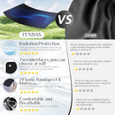 FENBAS Grounding Mat Leather Enjoy Grounding Effect Sleep Better 27''×39'' Black - Like New