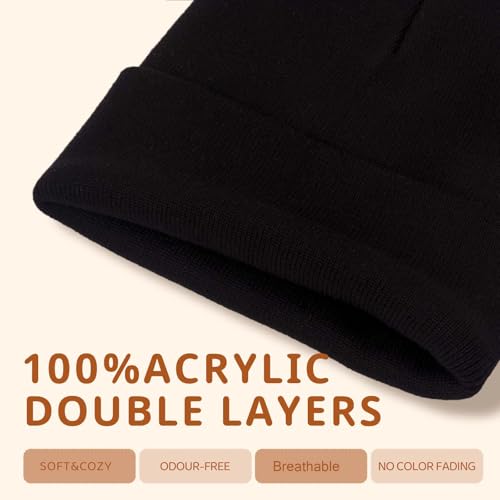 ZOORON Kids Beanie Boys Girls Beanies Children Winter Hats Children Knit Warm - Like New