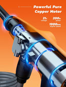 JCTC PORTABLE PRESSURE WASHER CORDLESS 1.85MPA PRESSURE WASHER - ORANGE - Like New