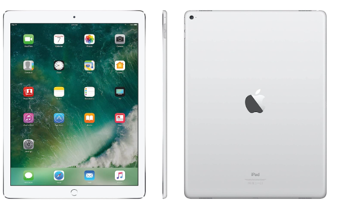 For Parts: APPLE IPAD PRO 10.5" 64GB WIFI - SILVER MQDW2LL/A WEBCAM/CAMERA DEFECTIVE