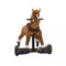 POWER PONY RIDING TOY - CHAMP ZUME V2: STEEL RIDE-ON ANIMAL, AGES 4+ - BROWN - Like New