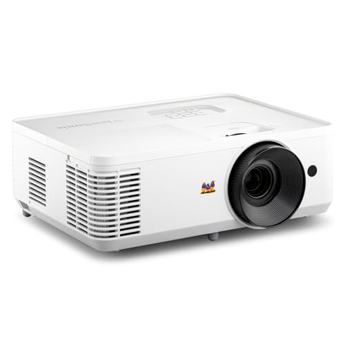 VIEWSONIC PA503HD 4000 LUMENS HIGH BRIGHTNESS PROJECTOR, OPTICAL ZOOM - WHITE - Like New