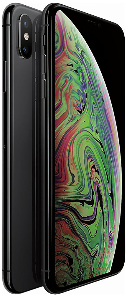 For Parts: APPLE IPHONE XS MAX 64GB - SPRINT/T-MOBILE - SPACE GRAY - DEFECTIVE SCREEN/LCD