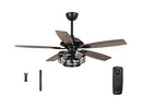 PARROT UNCLE 52 INCH CEILING FAN - RUSTIC - Brand New