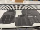 GENERIC INTERIOR CAR FLOOR MATS 3 PIECE DUTY UNIVERSAL FIT - BLACK - Like New