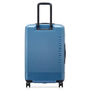 FLORENCE BY MILLS CHECKED-MEDIUM LUGGAGE 24 Inch - ZINC BLUE - Brand New