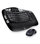 LOGITECH MK550 WIRELESS WAVE K350 KEYBOARD AND MOUSE COMBO - BLACK - Brand New