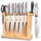 SYOKAMI KITCHEN KNIFE SET JAPANESE WOODEN BLOCK HIGH CARBON - Scratch & Dent