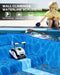 WYBOT Grampus 1300 Robotic Pool Cleaner, Wall Climb, Auto Clean HJ3042L - White Like New