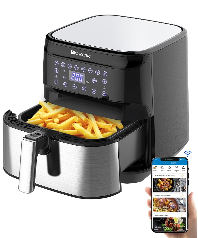 Proscenic T21 1700W Smart Air Fryer Oilless - BLACK Like New