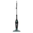 IONVAC ZIPVAC CORDED STICK VACUUM, MULTI-SURFACE 3-IN-1 - BLACK/LBLUE - Like New