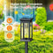 KOOPER Solar Pathway Lights Outdoor, 4 Pack Upgraded Solar Outdoor Lights Like New